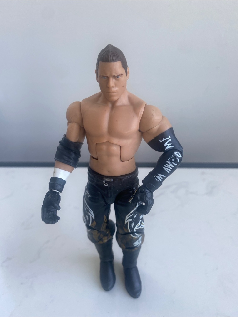 Mattel WWE Elite Series 3 The Miz black & gold  camo action figure 2010